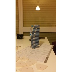 C-9724  Puzzle de madera 3D . Torre de Dubai