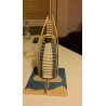 C-9724  3D wooden puzzle. Dubai Tower