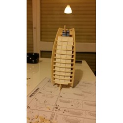 C-9724  Puzzle de madera 3D . Torre de Dubai