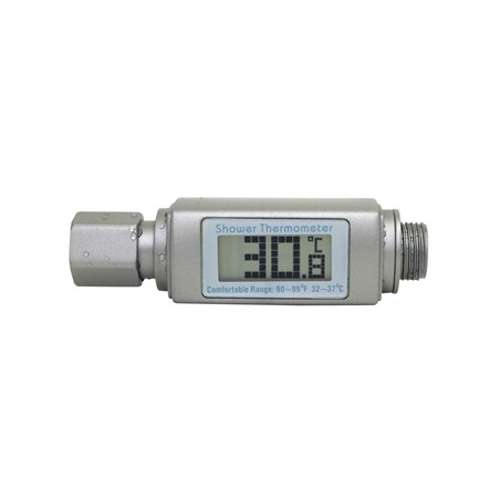 Acheter Thermomètre de douche numérique LED 0 ~ 100 Celsius (41 ~ 185  degrés Fahrenheit ) Moniteur de température de l'eau du bain pour bébé à  360 degrés