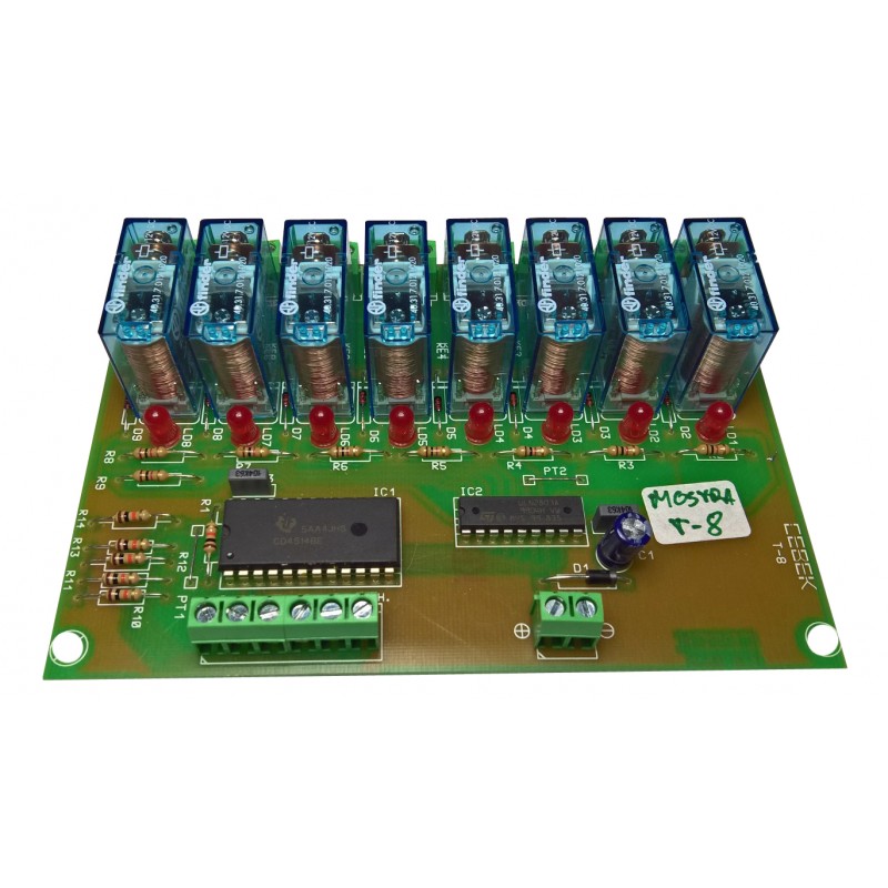 T-8 8 RELAY OUTPUTS BCD CONTROL MODULE