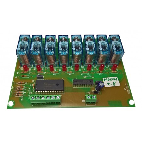 T-8 8 RELAY OUTPUTS BCD CONTROL MODULE