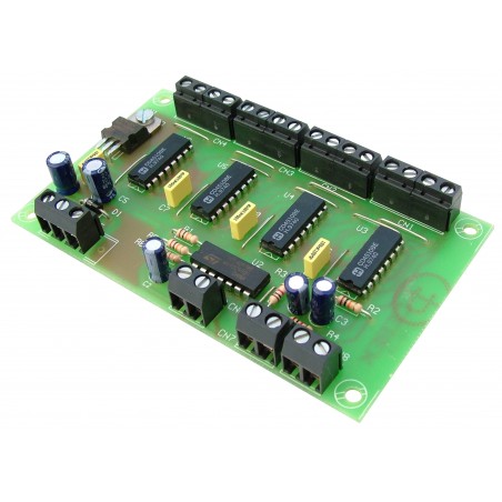 CD-14 CONTROL BOARD FOR 4 BIGS BCD DISPLAYS