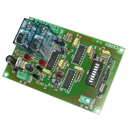 TL-8    2 Channel RF Receiver bistable 12VDC