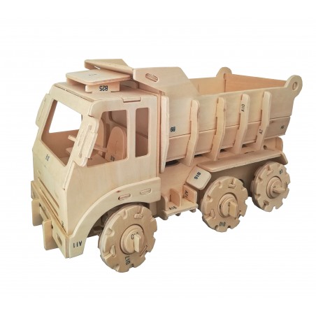 C-9917  3D wooden dump truck