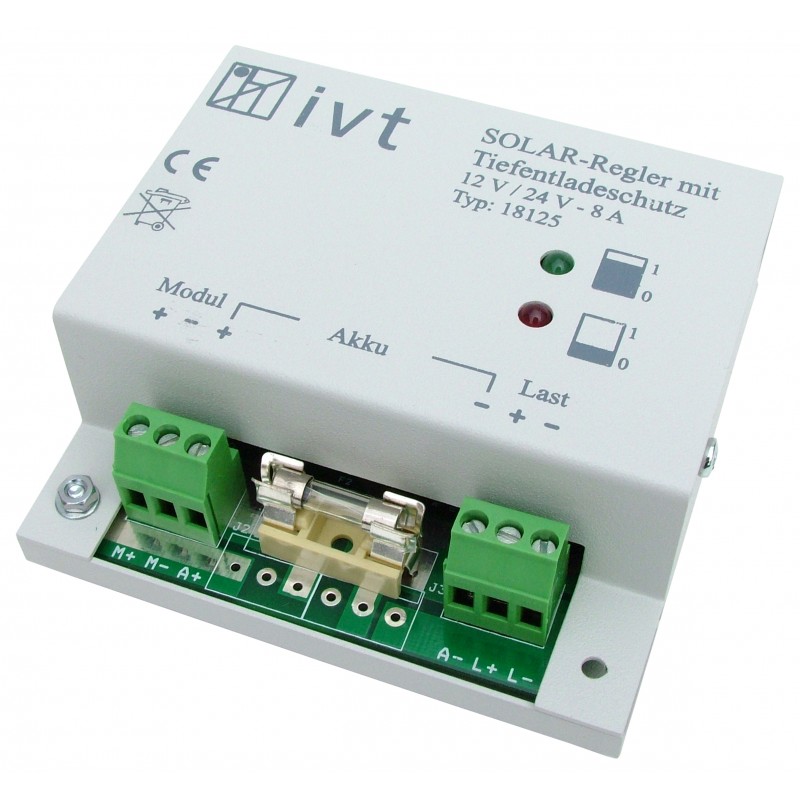 C-0191 Battery charge regulator 12 / 24V - 8A