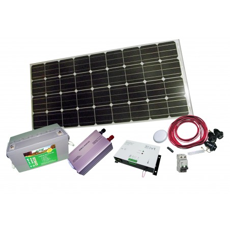 PS-100  100W pack solaire complet