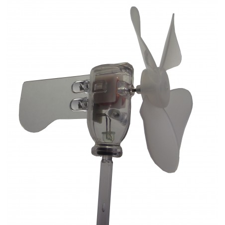 C-0210  Mini éolienne avec LED RGB