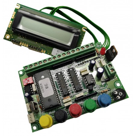 EC-2  DISPLAY LCD PROGRAMABLE DE 15 MENSAJES   (Ventas solo web)