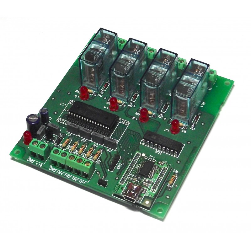 USB.T-101    Interface of 4 output relays