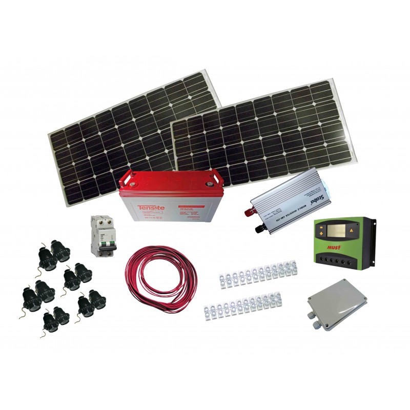 PS-200  Pack solaire complet de 200W    (Ventes Web uniquement)