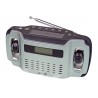 EK-1021  AM / FM radio and flashlight to dynamo - solar
