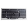 C-0020  Flexible solar panel 20W at 12VCC