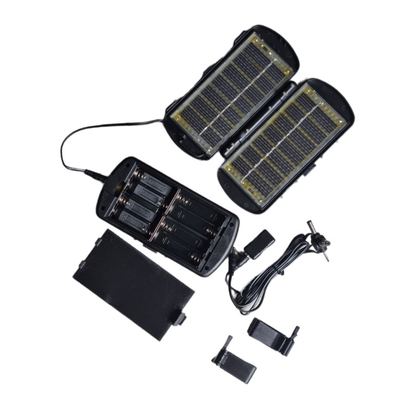 C-0141  SOLAR CHARGER WITH RECHARGEABLE BATTERIES