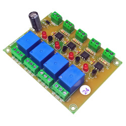 T-51 Interface 4 relays 24VDC 1 contact