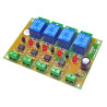 T-1 Interface 4 relays 12VDC 1 contact