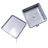 K-027  IP54 outer box made of gray ABS plastic