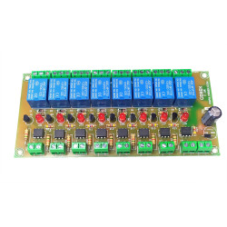 T-56 Interface 8 relays 24VDC 1 contact