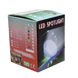 C-0831RGB Lampe LED RGB MR16-G5,3  (Ventes Web uniquement)