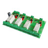 T-21 Interface 4 relay 12VCC double contact