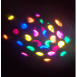 EX-FLOWERLED  Projector amb LEDS de colors.