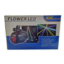 EX-FLOWERLED  Projector amb LEDS de colors.