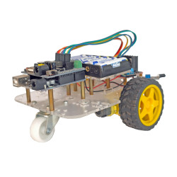 C-9876  Robot sorteador de obstáculos por Infrarrojos