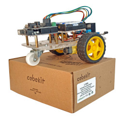 C-9876  Robot sorteador de obstáculos por Infrarrojos