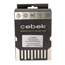 C-0538P  ANTENNE 433 MHz. Avec connecteur BNC