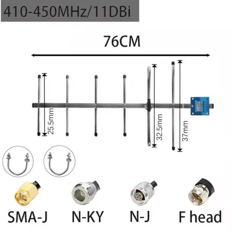 C-0537 Antena de 1km. de gran alcance